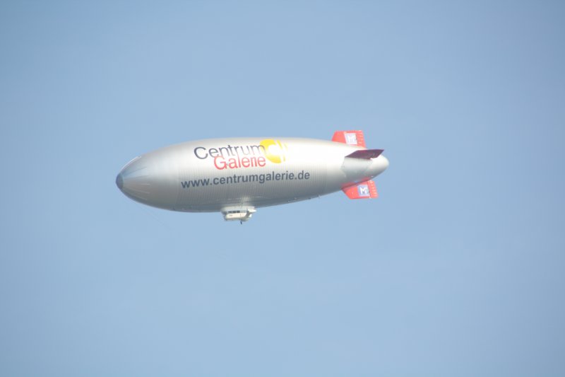 Luftschiff im Dresdner Luftraum am 20.09.09. 