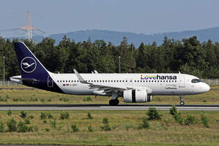 Lufthansa, D-AINY, Airbus A320-271N, msn: 9453,  Lingen ,  Lovehansa , 12.August 2025, FRA Frankfurt, Germany.