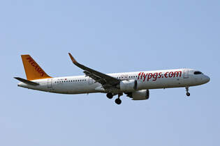 Pegasus Airlines, TC-RFI, Airbus A321-251NX, msn: 12047,  Beren , 12.August 2025, FRA Frankfurt, Germany.