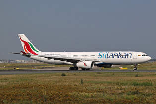 SriLankan Airlines, 4R-ALO, Airbus A330-343E, msn: 1650,  City Of Senkadagalapura , 13.August 2025, FRA Frankfurt, Germany.