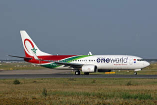 Royal Air Maroc, CN-RGJ, Boeing B737-8B6, msn: 33072/3949, 13.August 2025, FRA Frankfurt, Germany.