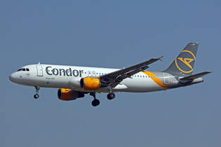 Condor, D-AICG, Airbus A320-212, msn: 957, 13.August 2025, FRA Frankfurt, Germany.