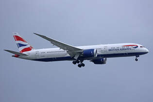 British Airways, G-ZBKJ, Boeing B787-9, msn: 38626/424, 03.Juli 2023, LHR London Heathrow, United Kingdom.