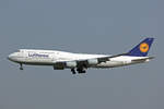 Lufthansa, D-ABYN, Boeing B747-830, msn: 37838/1497,  Niedersachsen , 13.August 2025, FRA Frankfurt, Germany.