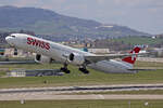 SWISS International Air Lines, HB-JNI, Boeing B777-3DEER, msn: 62754/1540, 03.April 2026, ZRH Z�rich, Switzerland.
