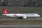 Turkish Airlines, TC-LTR, Airbus A321-271NX, msn: 11212, 07.März 2026, ZRH Zürich, Switzerland.