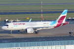 Eurowings Airbus A320-251N D-AENH rollt zum Start in Düsseldorf 29.3.2026