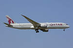 Qatar Airways, A7-BHV, Boeing B787-9, msn: 64231/1230, 12.August 2025, FRA Frankfurt, Germany.