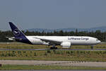 Lufthansa Cargo, D-ALFJ, Boeing B777-F1H, msn: 35612/955, 12.August 2025, FRA Frankfurt, Germany.