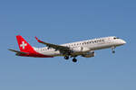 Embraer ERJ-190STD, Helvetic Airways (HB-JVX), Frankfurt (FRA), 01.05.2026. 