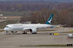 Cathay Pacific Airways, B-LRN, Airbus A350-941, msn: 085, 03.April 2026, ZRH Z�rich, Switzerland.