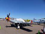 North American P-51D Mustang, NL451MG, OLD CROW, Sun`n Fun Warbirds, Lakeland-Linder Int.