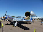 North American P-51D Mustang, NL451WW, Tiger`s Revenge, Sun`nFun Warbirds, Lakeland-Linder Int.