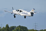 Rockwell Commander 114 B, D-EJCA  beim Start in EDKB - 18.09.2025