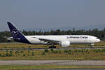 Lufthansa Cargo, D-ALFF, Boeing B777-FBT, msn: 66089/1591,  Konnichiwa Japan , 15.August 2025, FRA Frankfurt, Germany.