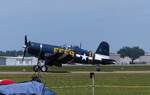 Vought-Goodyear FG-1D Corsair, NX451FG, Sun`n Fun Warbirds, Lakeland/linder Int. (LAL/KLAL), 16.4.2026