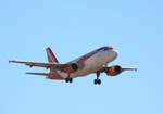 Easyjet Airbus A 319-111, G-EZAV, BER, 31.08.2025