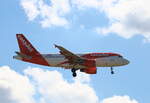 Easyjet Europe, Airbus A 319-111, OE.LKD, BER, 31.08.2025