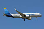 Discover Airlines, D-AIUT, Airbus A320-214, msn: 7115, 11.August 2025, FRA Frankfurt, Germany.