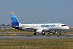 Discover Airlines, D-AIUX, Airbus A320-214, msn: 7256, 11.August 2025, FRA Frankfurt, Germany.