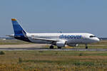 Discover Airlines D-AIUY, Airbus A320-214, msn: 7355, 11.August 2025, FRA Frankfurt, Germany.