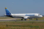 Discover Airlines, D-AIUZ, Airbus A320-214, msn: 7625, 11.August 2025, FRA Frankfurt, Germany.