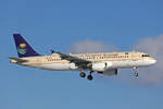 Saudi Arabian Airlines, HZ-ASA, Airbus A320-214, msn: 4081, 04.Januar 2026, ZRH Z�rich, Switzerland.