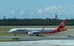Jetstar Airways, Airbus A 321neo, VH-OFU, Brisbane Int.