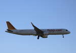 Pegasus, Airbus A 321-251NX, TC-RDE, BER, 31.08.2025