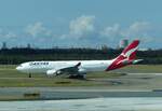 Qantas, Airbus A 330-202, VH-EBQ, Brisbane Int.