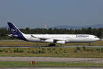 Lufthansa, D-AIGX, Airbus A340-313X, msn: 354,  Rheine , 12.August 2025, FRA Frankfurt, Germany.