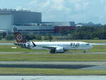 Fiji Airways, Boeing 737 Max 8, DQ-FAH, Brisbane Int.