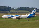 EL AL, Boeing B 737-86N, 4X-EKI, BER, 31.08.2025