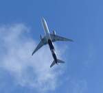 Air New Zealand, Boeing 777-319 ER, ZK-OKP, Rarotonga Int.