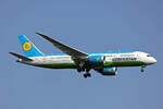 Uzbekistan Airways, UK78704, Boeing B787-8, msn: 64436/821, 14.August 2025, FRA Frankfurt, Germany.