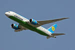 Uzbekistan Airways, UK78704, Boeing B787-8, msn: 64436/821, 14.August 2025, FRA Frankfurt, Germany.