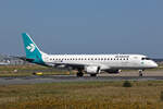 Air Dolomiti, I-JENF, Embraer ERJ-190LR, msn: 19000337, 11.August 2025, FRA Frankfurt, Germany.