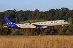SAS Link, SE-RSM, Embraer ERJ-195LR, msn: 19000143,  Kvaser Viking , 24.August 2025, ZRH Z�rich, Switzerland.