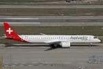 Helvetic Airways, HB-AZK, Embraer E195-E2, msn: 19020058, 07.März 2026, ZRH Zürich, Switzerland.