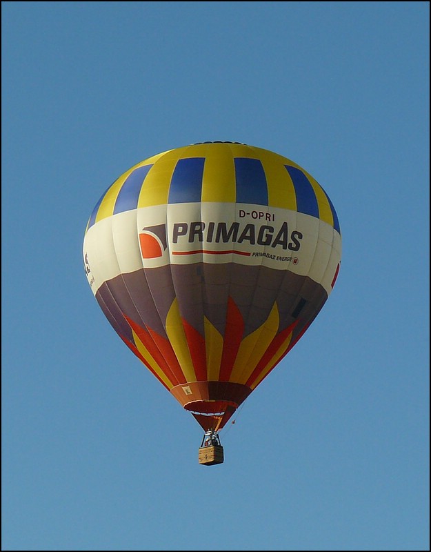 . (D-OPRI) Heiluftallon aufgenommen bei der Mosel Ballon Fiesta in Fhren am 21.08.2010.