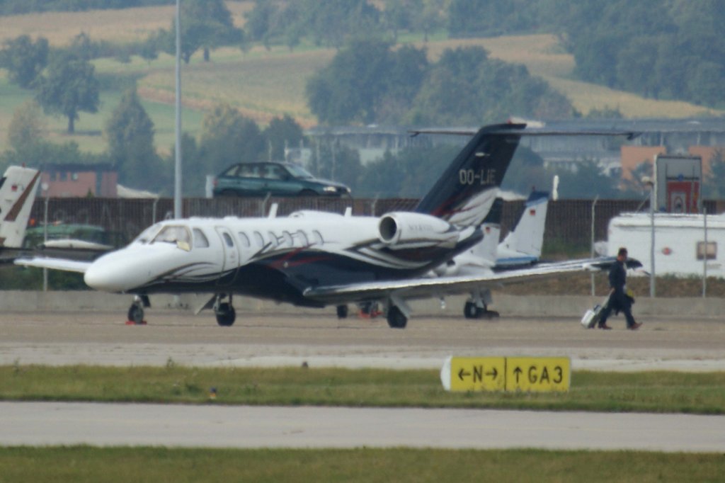 Abelag Aviation, OO-LIE, Cessna, 525 B Citation CJ-3, 05.09.2012, STR-EDDS, Stuttgart, Germany