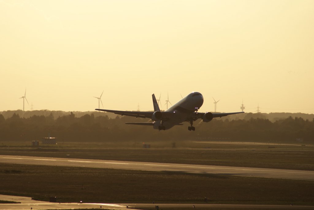 Abflug in die Sonne..DUS am 17.10.2009