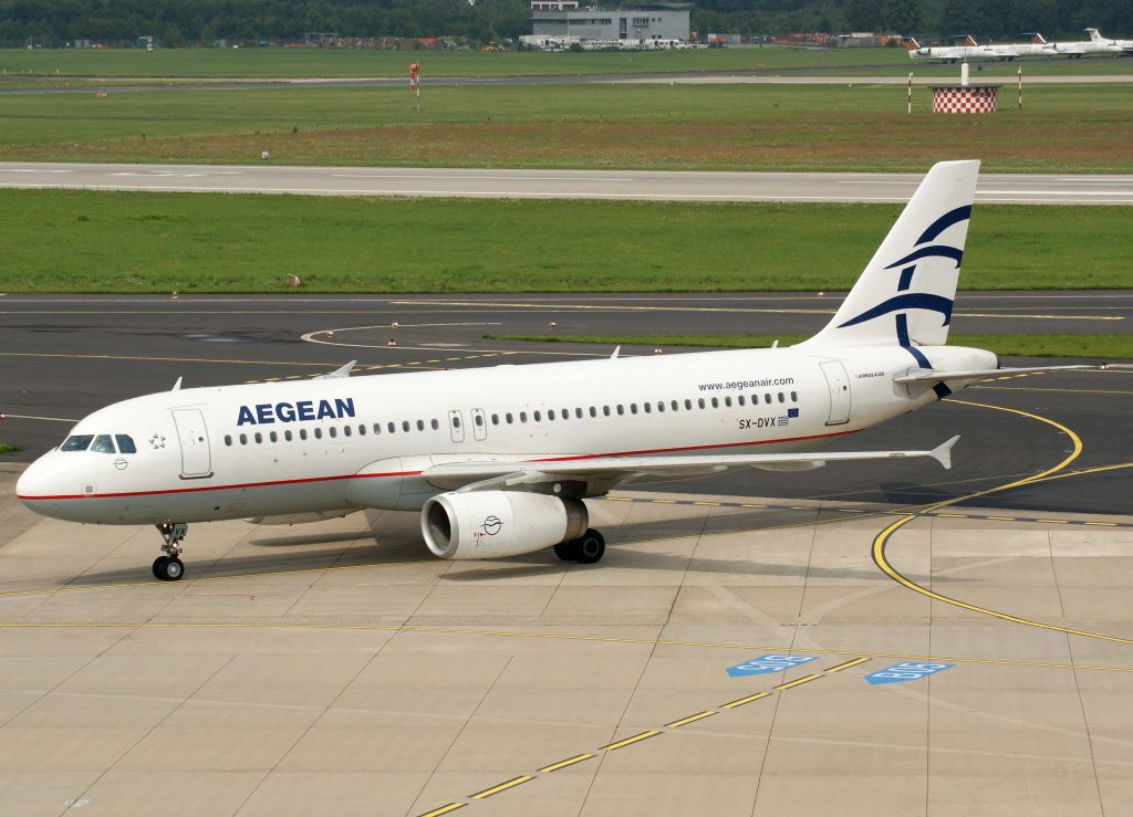 Aegaen Airlines, SX-DVX, Airbus A 320-200, 28.07.2011, DUS-EDDL, Dsseldorf, Germany 

