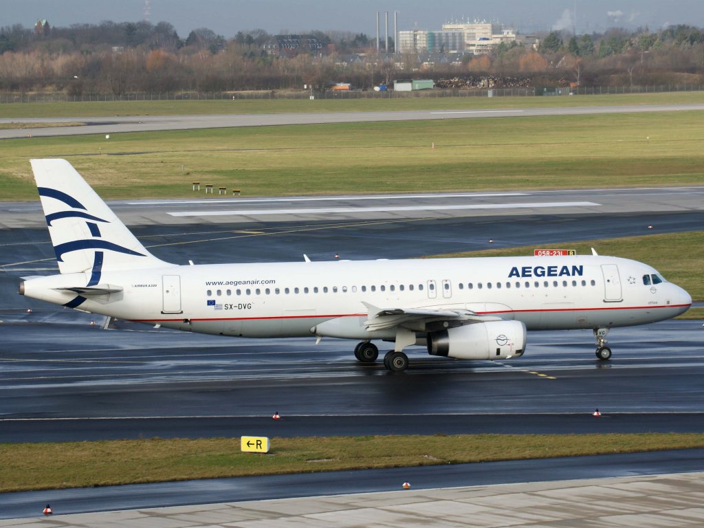 Aegean Airlines, SX-DVG  Ethos , Airbus, A 320-200, 06.01.2012, DUS-EDDL, Dsseldorf, Germany 