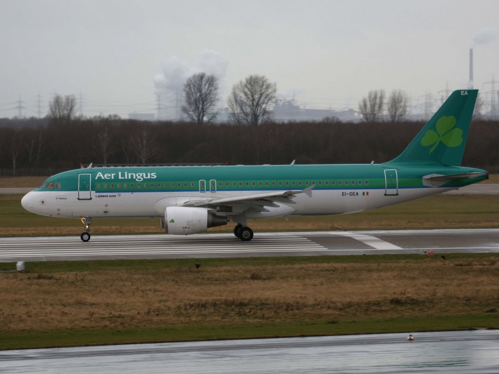 Aer Lingus, EI-DEA  St.Fidelma~Fideilme , Airbus, A 320-200, 06.01.2012, DUS-EDDL, Dsseldorf, Germany