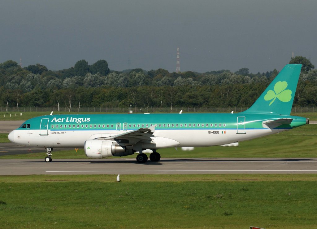 Aer Lingus, EI-DEE, Airbus A 320-200 (St. Ultan - Ultan), 2010.09.22, DUS-EDDL, Dsseldorf, Germany 

