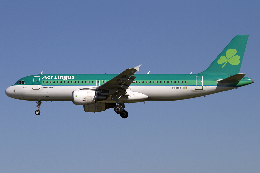Aer Lingus, EI-DEK, Airbus, A320-214, 19.09.2010, BCN, Barcelona, Spain 



