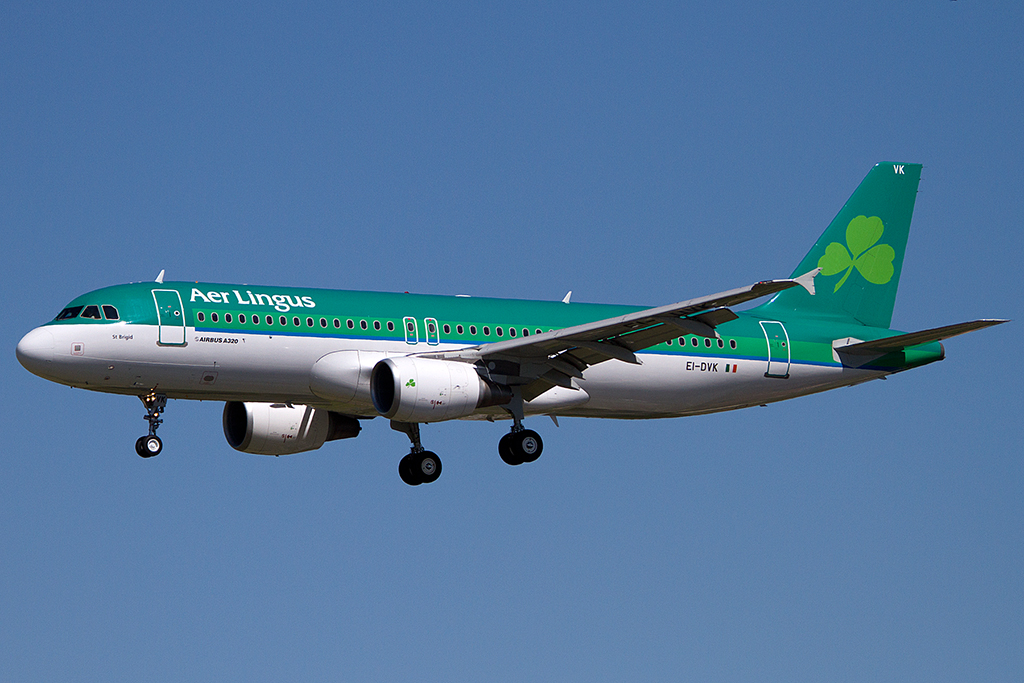 Aer Lingus, EI-DVK, Airbus, A320-214, 16.05.2012, TLS, Toulouse, France



