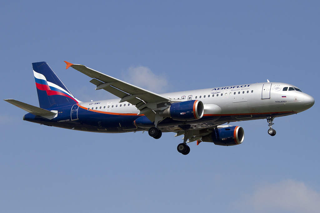 Aeroflot, VP-BWH, Airbus, A320-214, 31.07.2011, GVA, Geneve, Switzerland



