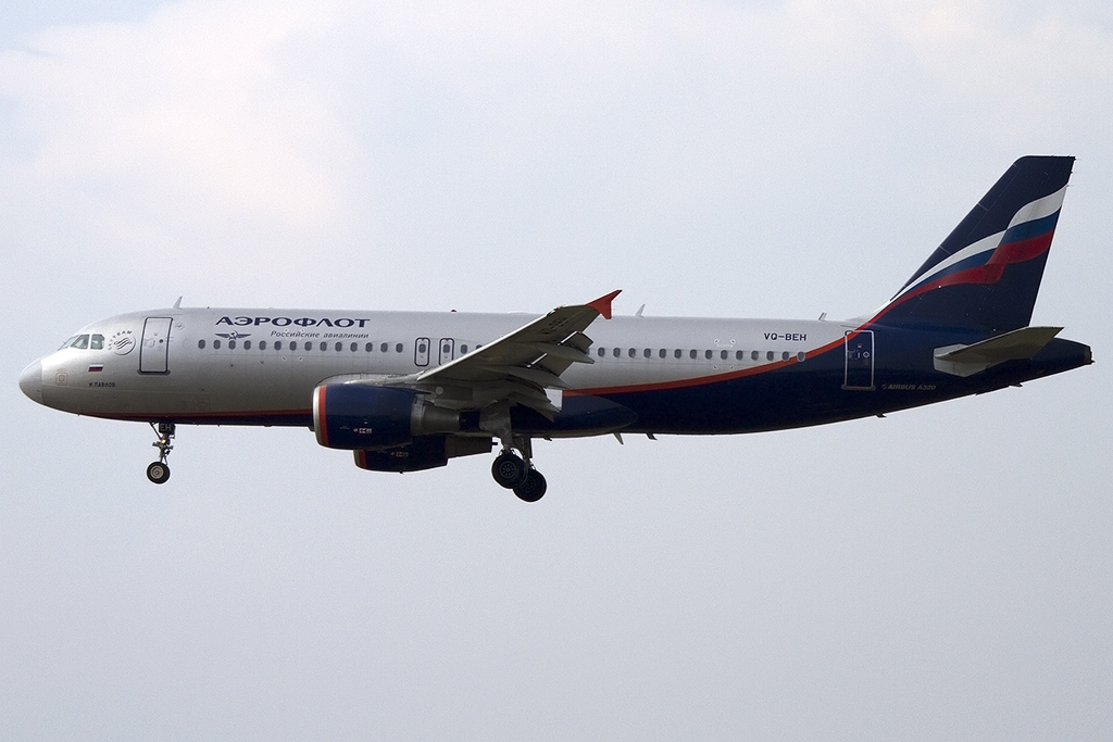 Aeroflot, VP-BZS, Airbus, A320-214, 08.09.2012, BCN, Barcelona, Spain 




